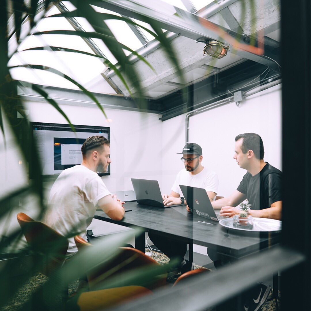 Strategy meeting between a med spa and their marketing agency